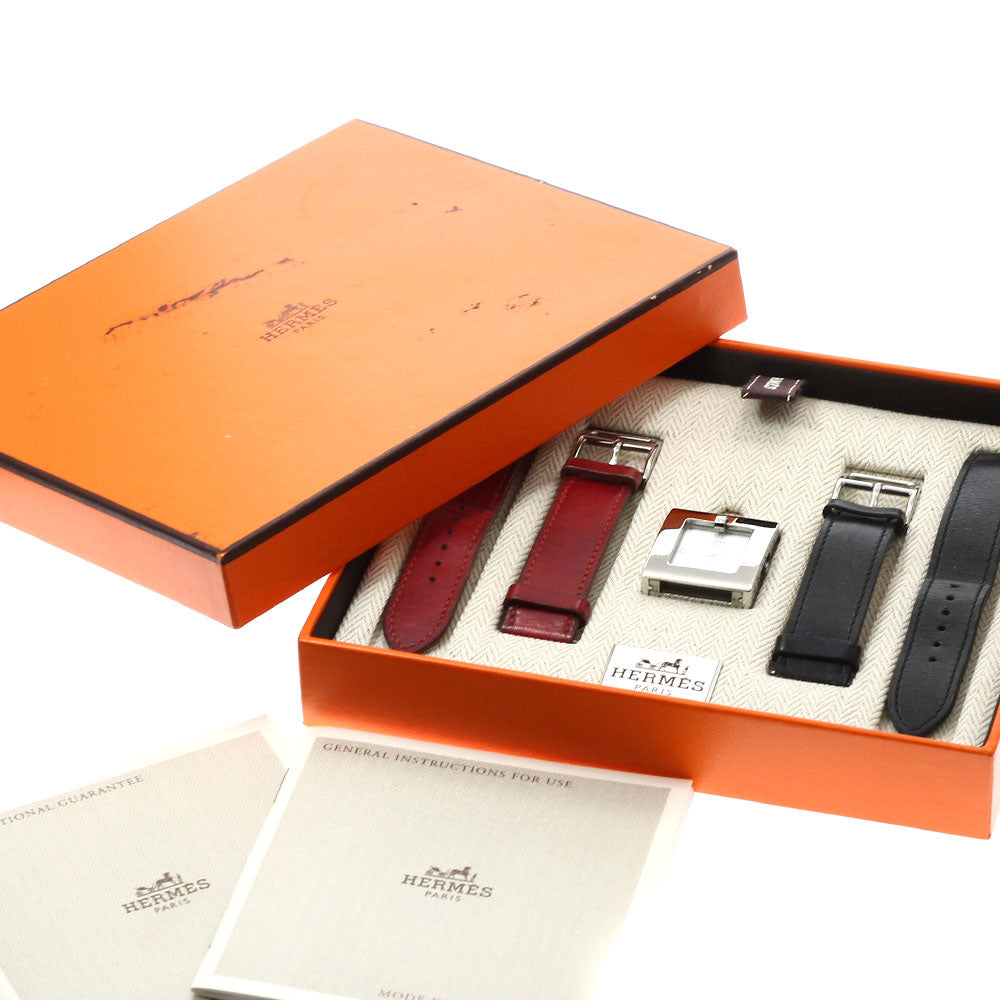 HERMES BE1.210 Belt Watch Quartz Ladies with Inner Box and Warranty Card