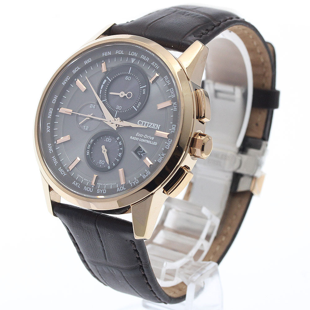 CITIZEN AT8113-12H/H804-S099412 Eco-Drive Chronograph Solar Radio-Controlled Men's Watch Excellent Condition with Original Box and Warranty Card.