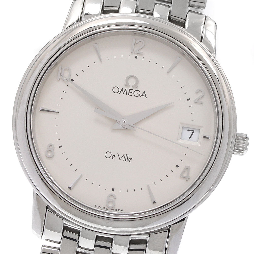 OMEGA 4510.30 De Ville Prestige Date Quartz Men's Watch (Good Condition)