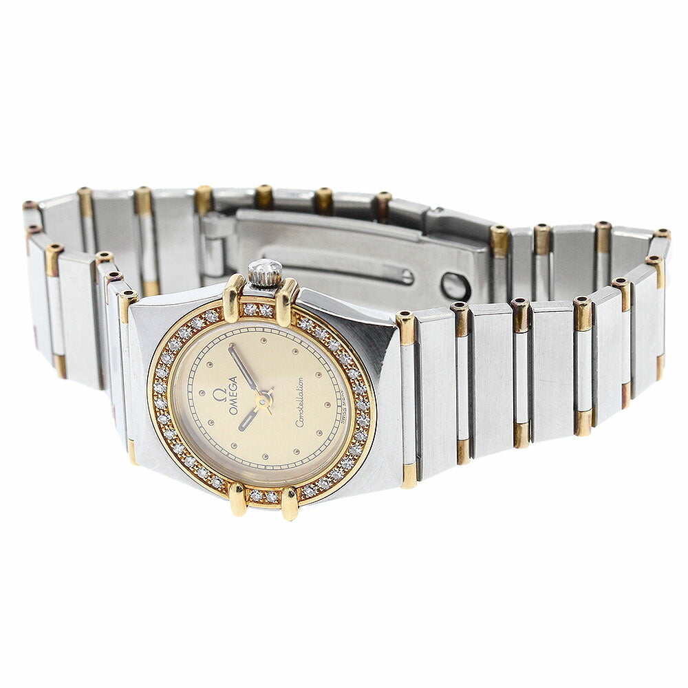 OMEGA Constellation Diamond Bezel Quartz Ladies Watch