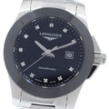LONGINES L3.257.4 Conquest 11-Diamond Date Quartz Ladies Watch Excellent Condition with Warranty.