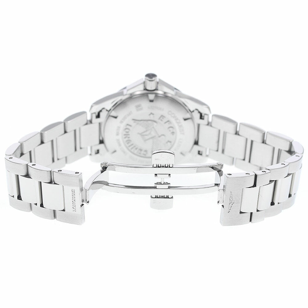 LONGINES L3.257.4 Conquest 11-Diamond Date Quartz Ladies Watch Excellent Condition with Warranty.