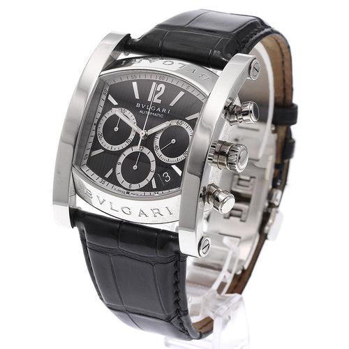 BVLGARI AA48SCH Assioma Chronograph Date Automatic Men's Watch