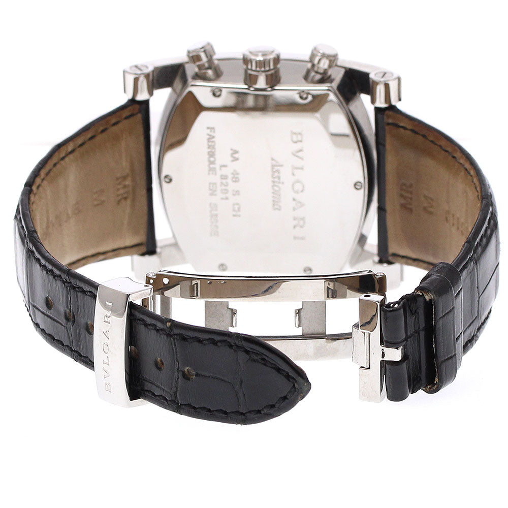 BVLGARI AA48SCH Assioma Chronograph Date Automatic Men's Watch