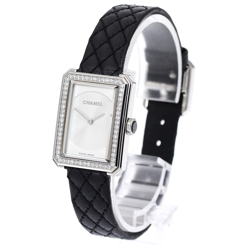 CHANEL H6955 Boyfriend Diamond Bezel Quartz Boys' Watch with Inner Box