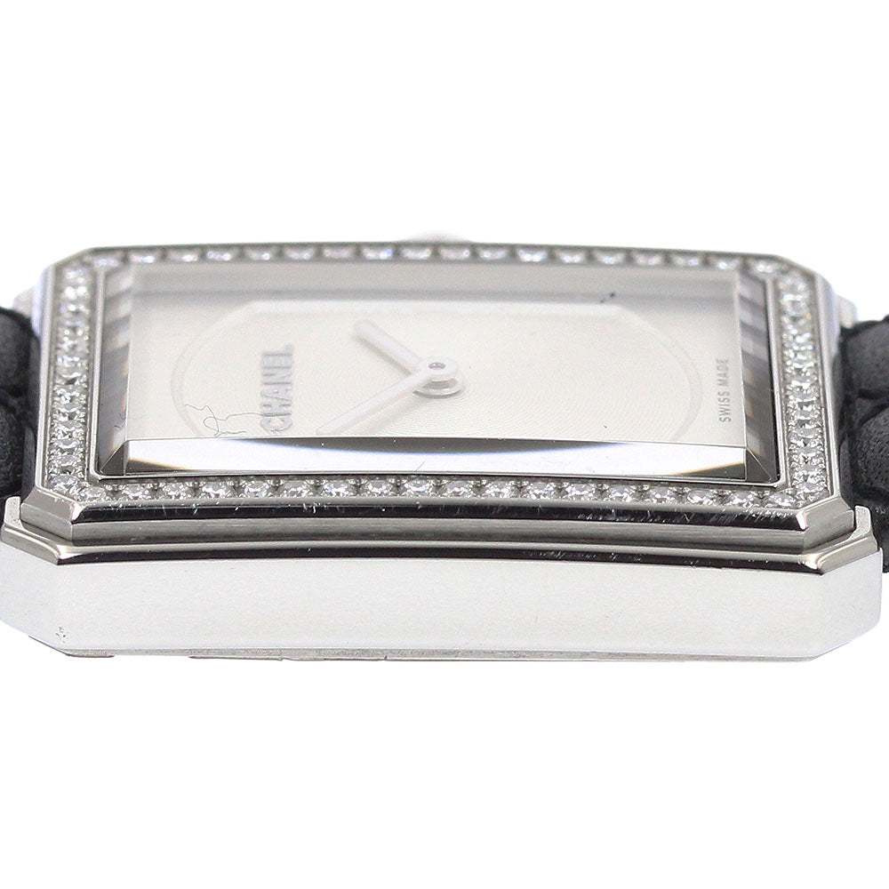 CHANEL H6955 Boyfriend Diamond Bezel Quartz Boys' Watch with Inner Box