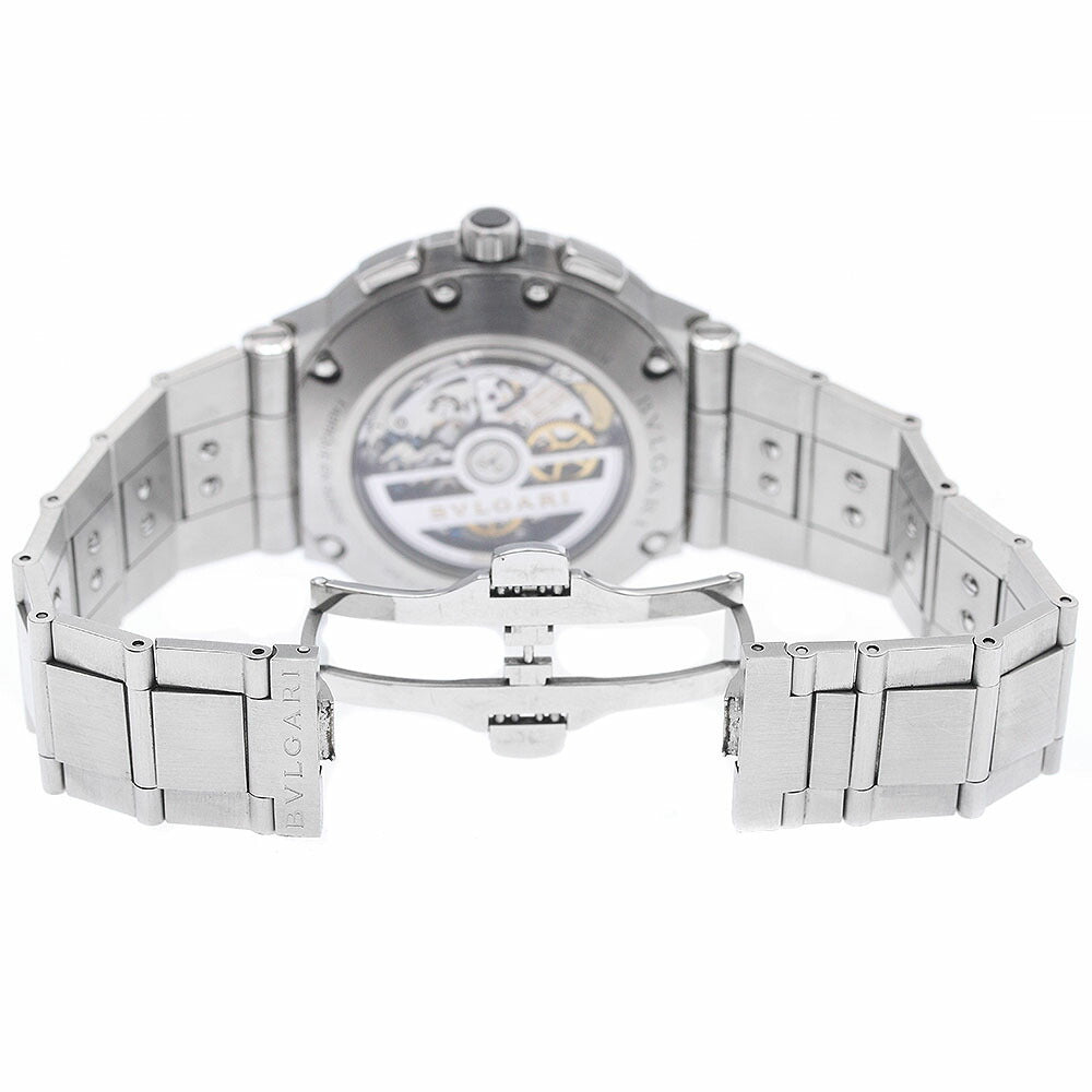 BVLGARI DG41SCH Diagono Velocissimo Chronograph Date Automatic Men's Watch