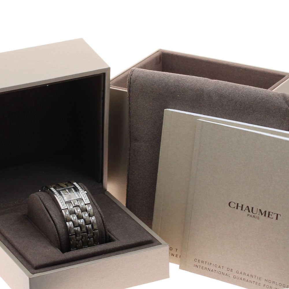 Chaumet W19631-35B Keisis Star Crystal Side Diamond Quartz Women's Watch (with inner box and warranty)