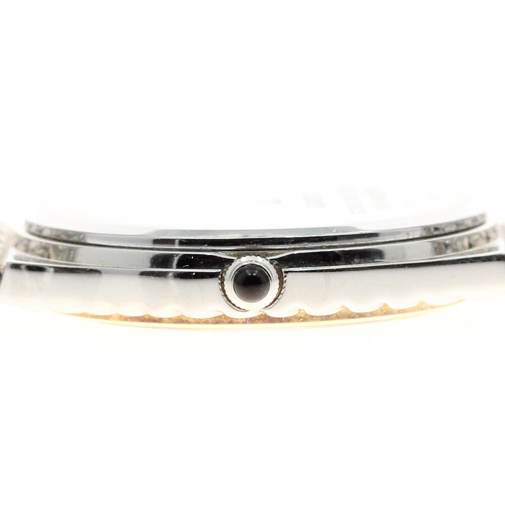 SEIKO 1271-0060 Credor YG Bezel Quartz Ladies Watch