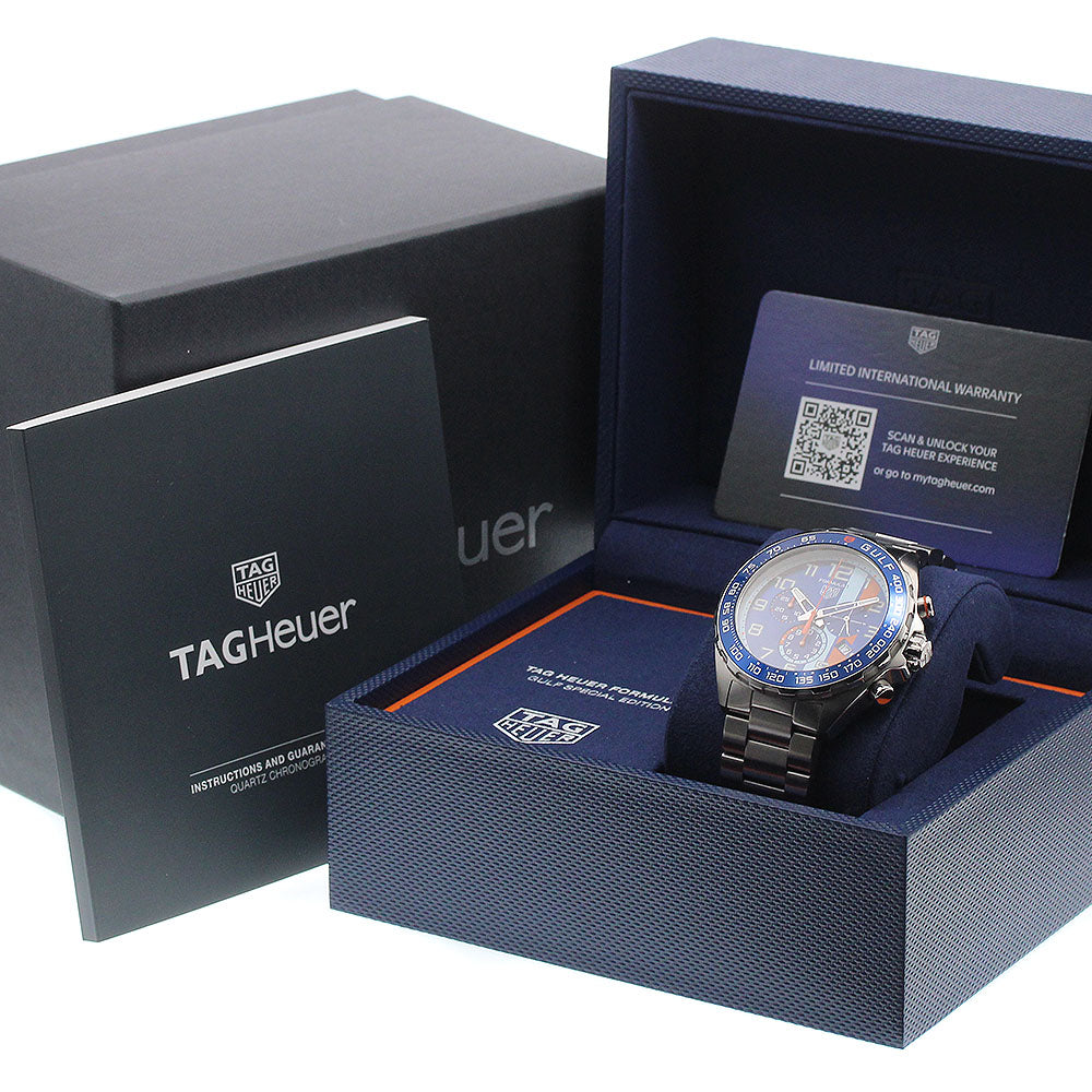 TAG Heuer CAZ101AT.BA0842 Formula 1 Gulf Special Edition Quartz Men's Watch (with box and warranty)