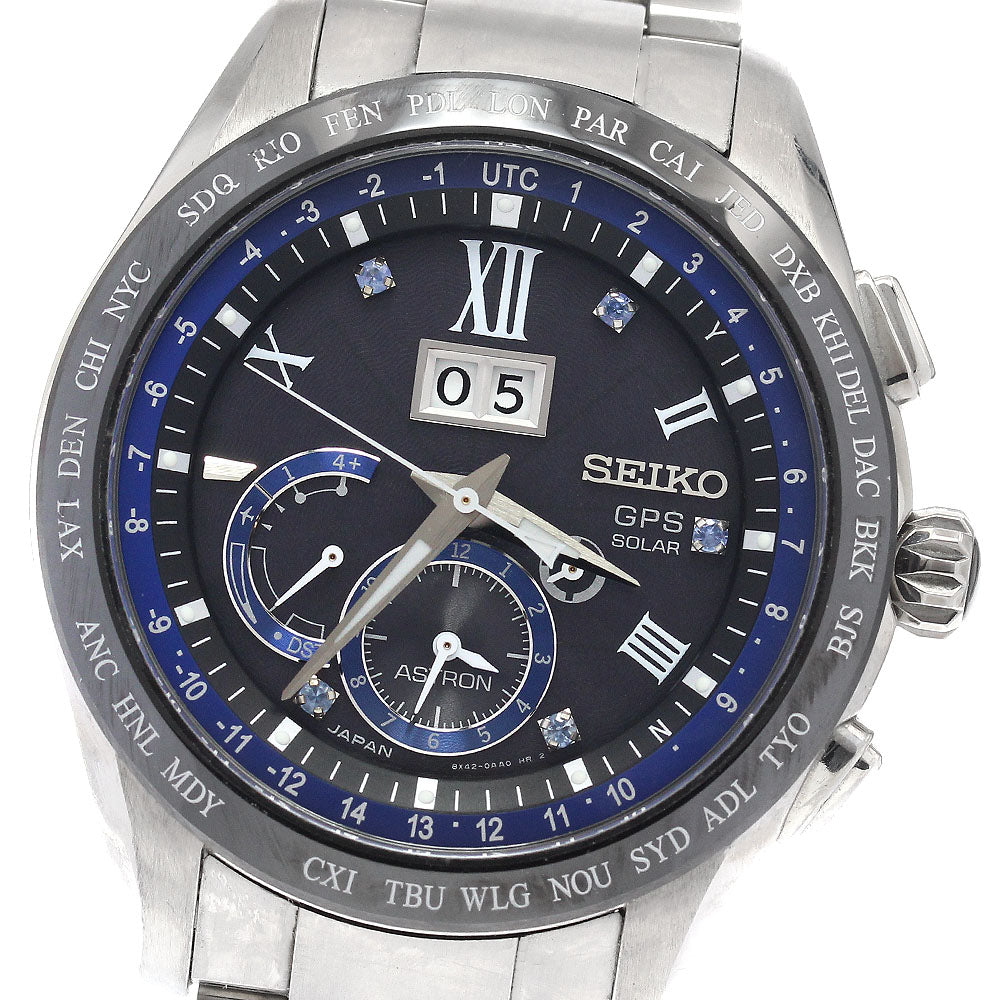SEIKO SBXB145/8X42-0AA0-3 Astron 5th Anniversary Limited Edition Big Date Solar Radio Controlled Men's Watch with Warranty