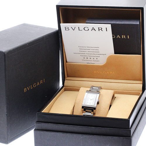 BVLGARI RT39S Rettangolo Quartz Ladies Watch with Box and Warranty.