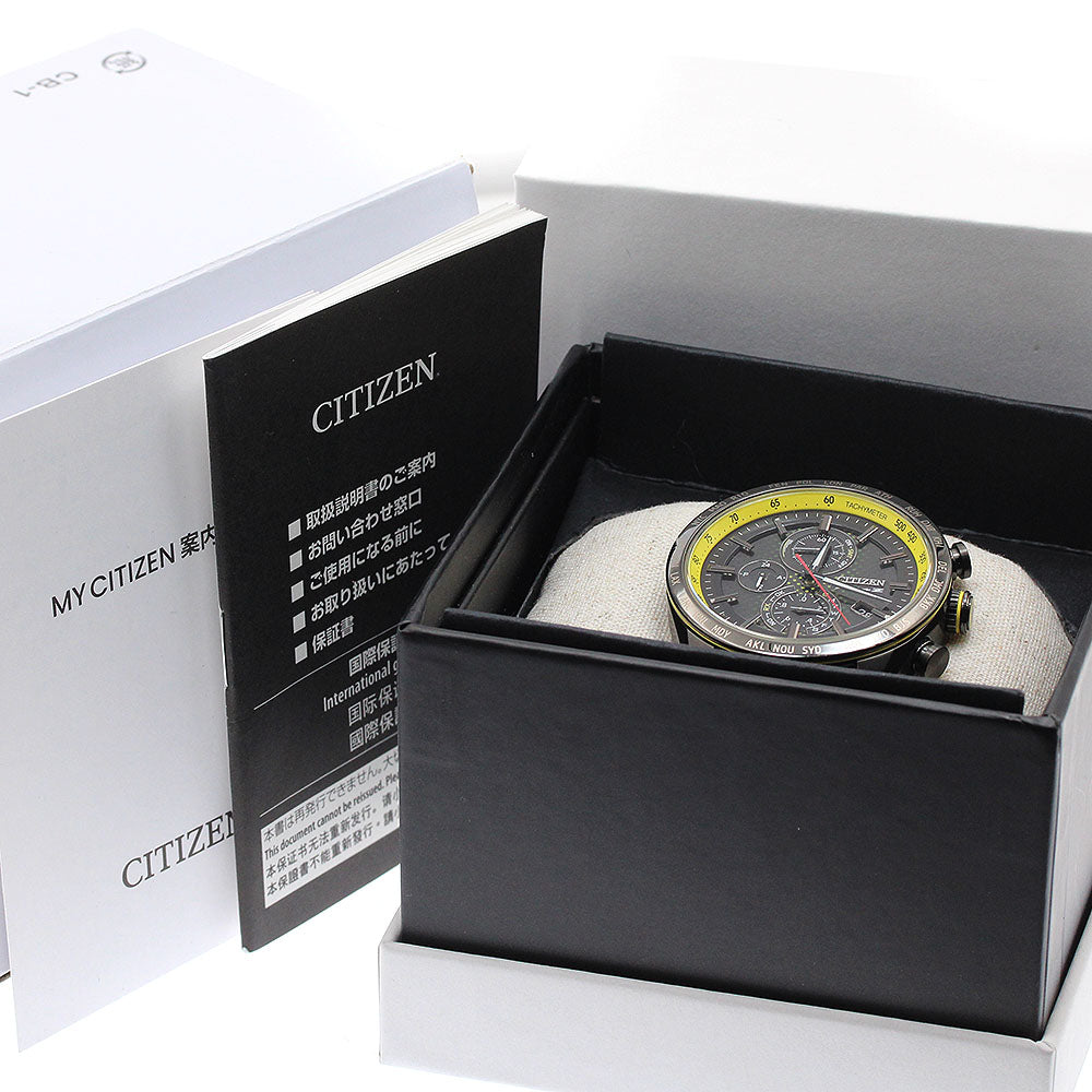CITIZEN AT8185-89E/H804-T027679 Attesa NISSAN FAIRLADY Z Collaboration Limited Edition (1700 pieces) Solar Radio Controlled Men's Watch Excellent Condition with Box and Warranty