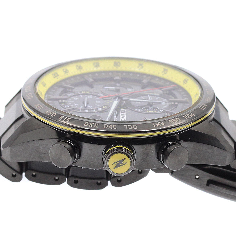 CITIZEN AT8185-89E/H804-T027679 Attesa NISSAN FAIRLADY Z Collaboration Limited Edition (1700 pieces) Solar Radio Controlled Men's Watch Excellent Condition with Box and Warranty