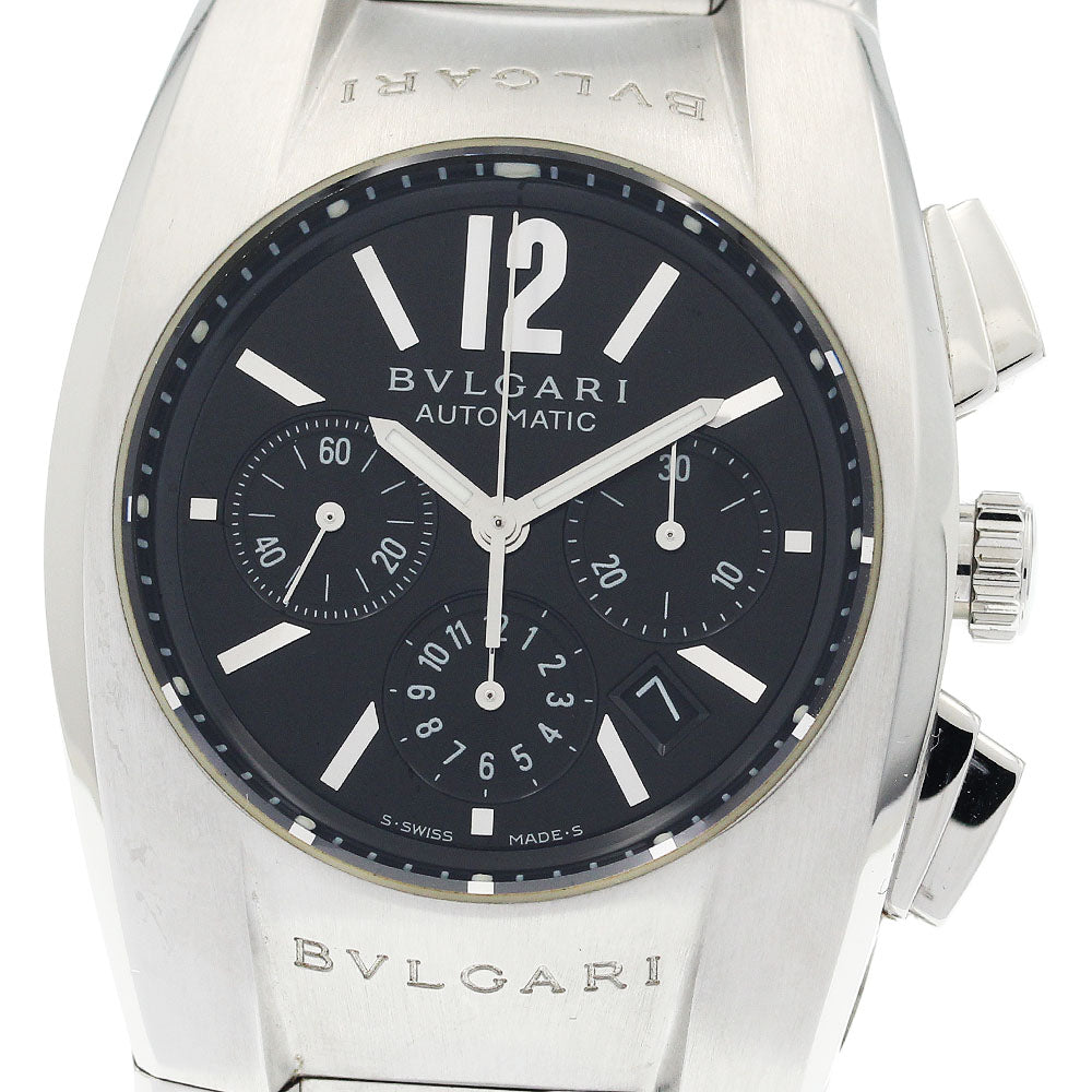 BVLGARI EG35SCH Ergon Chronograph Automatic Boys' Watch with Box and Warranty Card