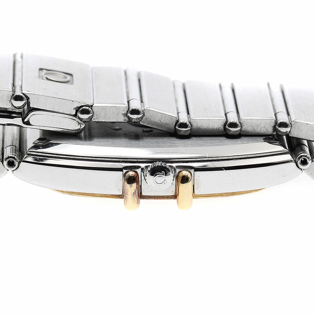 OMEGA Constellation YG Bezel Date Quartz Men's Watch
