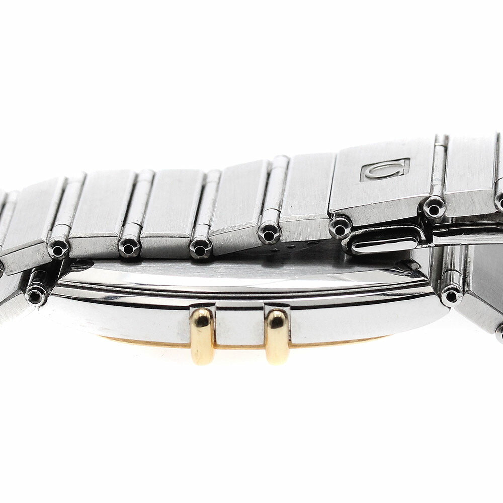 OMEGA Constellation YG Bezel Date Quartz Men's Watch
