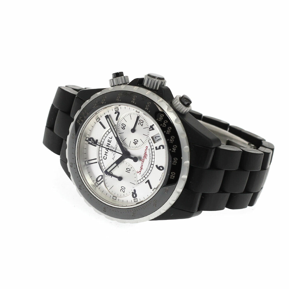CHANEL H2039 J12 Superleggera Chronograph Date Automatic Men's Watch (Good Condition)