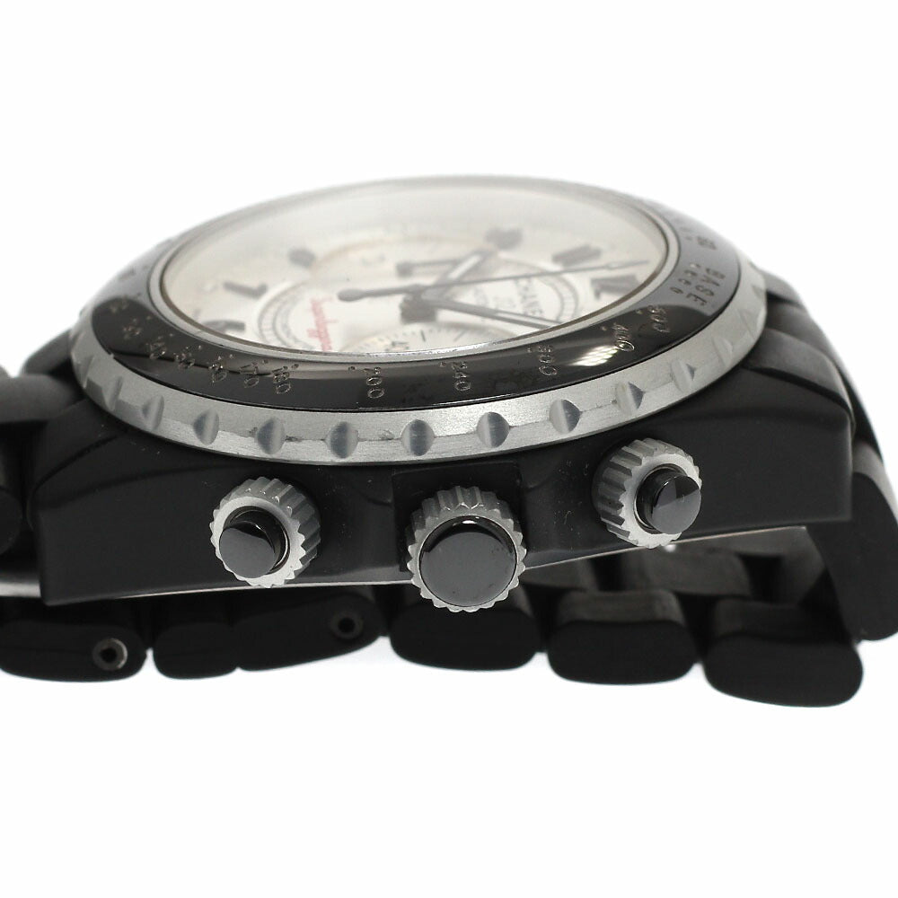 CHANEL H2039 J12 Superleggera Chronograph Date Automatic Men's Watch (Good Condition)