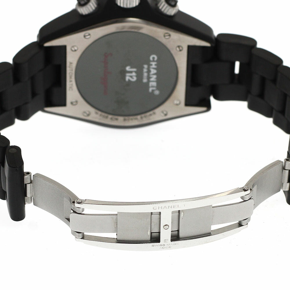 CHANEL H2039 J12 Superleggera Chronograph Date Automatic Men's Watch (Good Condition)