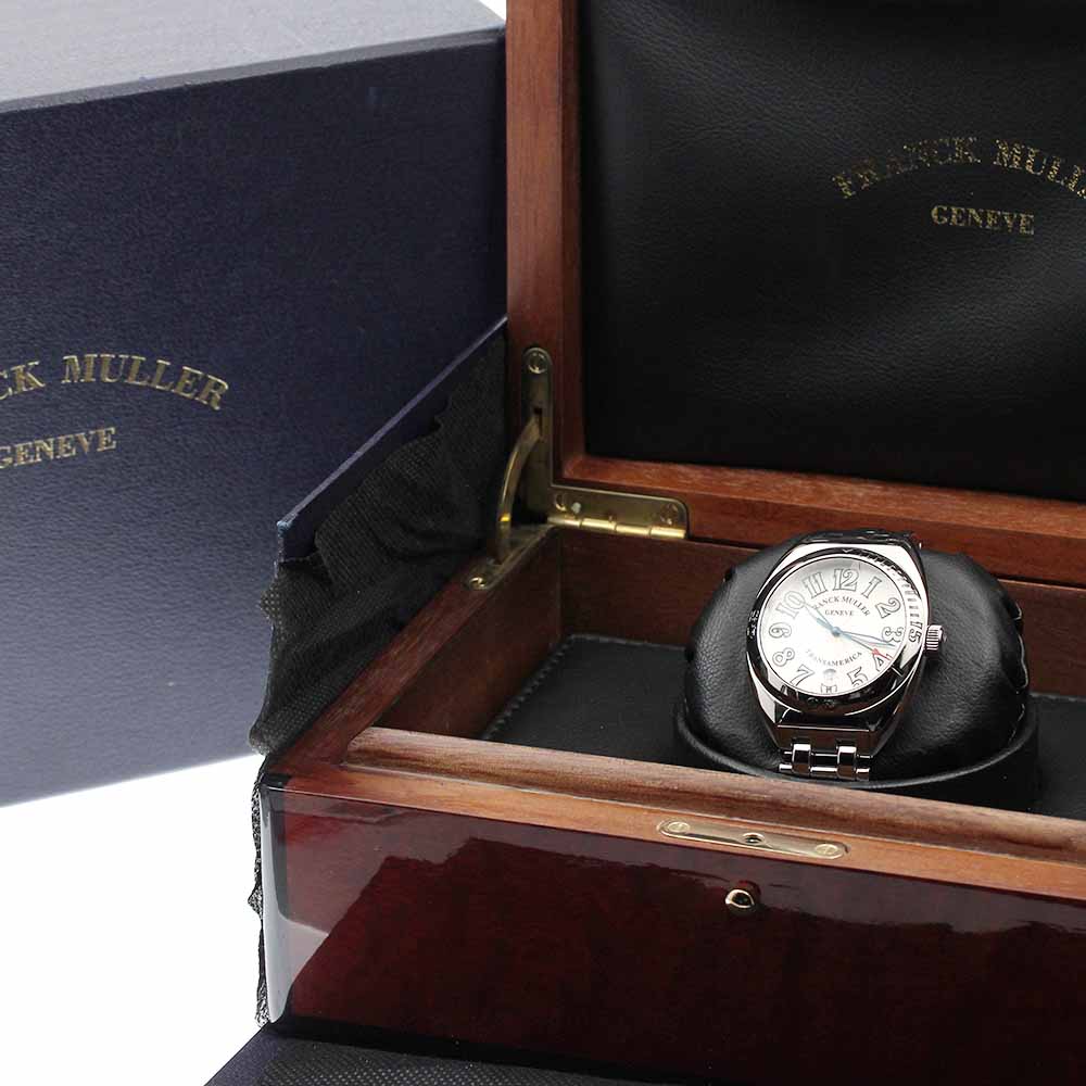FRANCK MULLER 2000SCP Transamerica Date Automatic Men's Watch (with box)