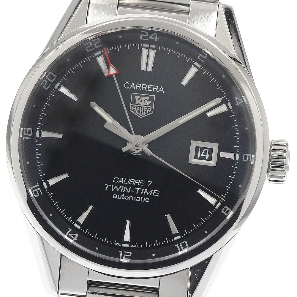 TAG Heuer WAR2010-0 Carrera Caliber 7 Twin Time Automatic Men's Watch