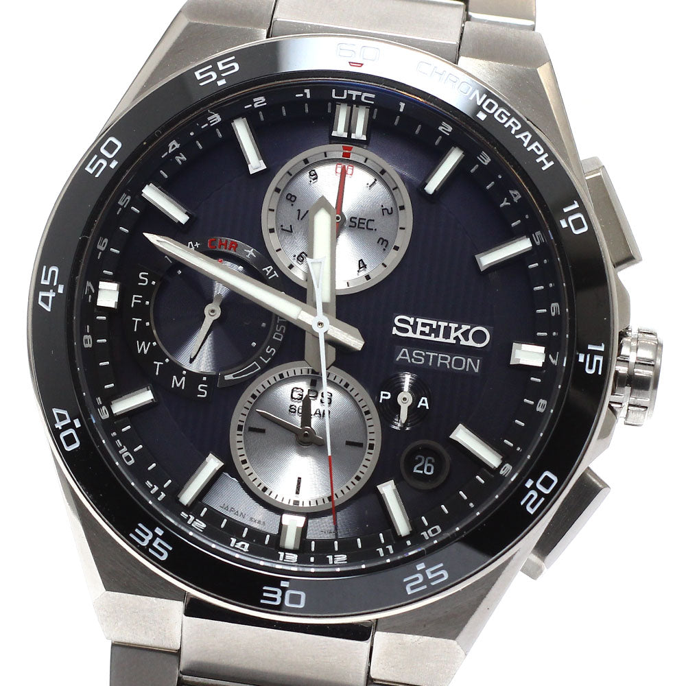SEIKO SBXC151/5X83-0AA0-1 Astron Nextar GPS Solar Radio Controlled Men's Watch (Excellent Condition)