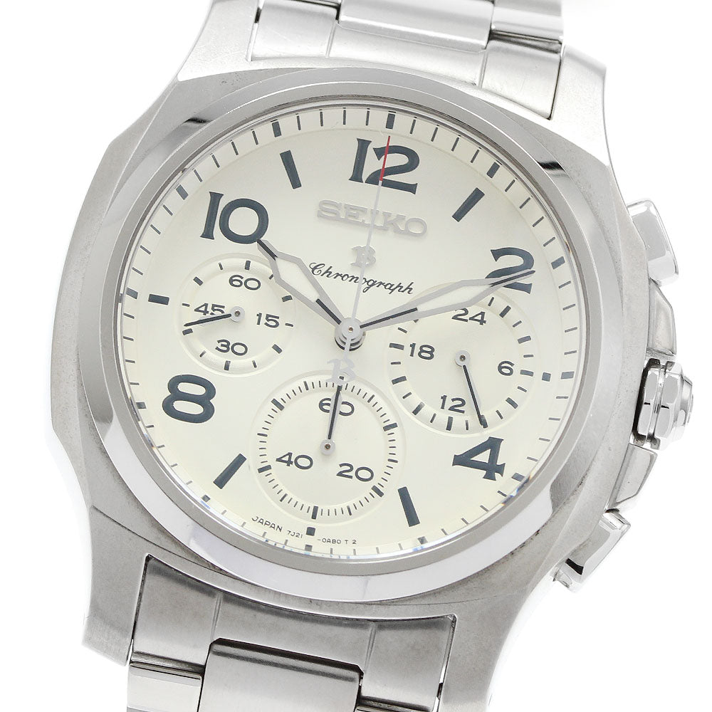 SEIKO SAGJ003/7J21-0AA0 Brightz Chronograph Quartz Men's Watch (with box)