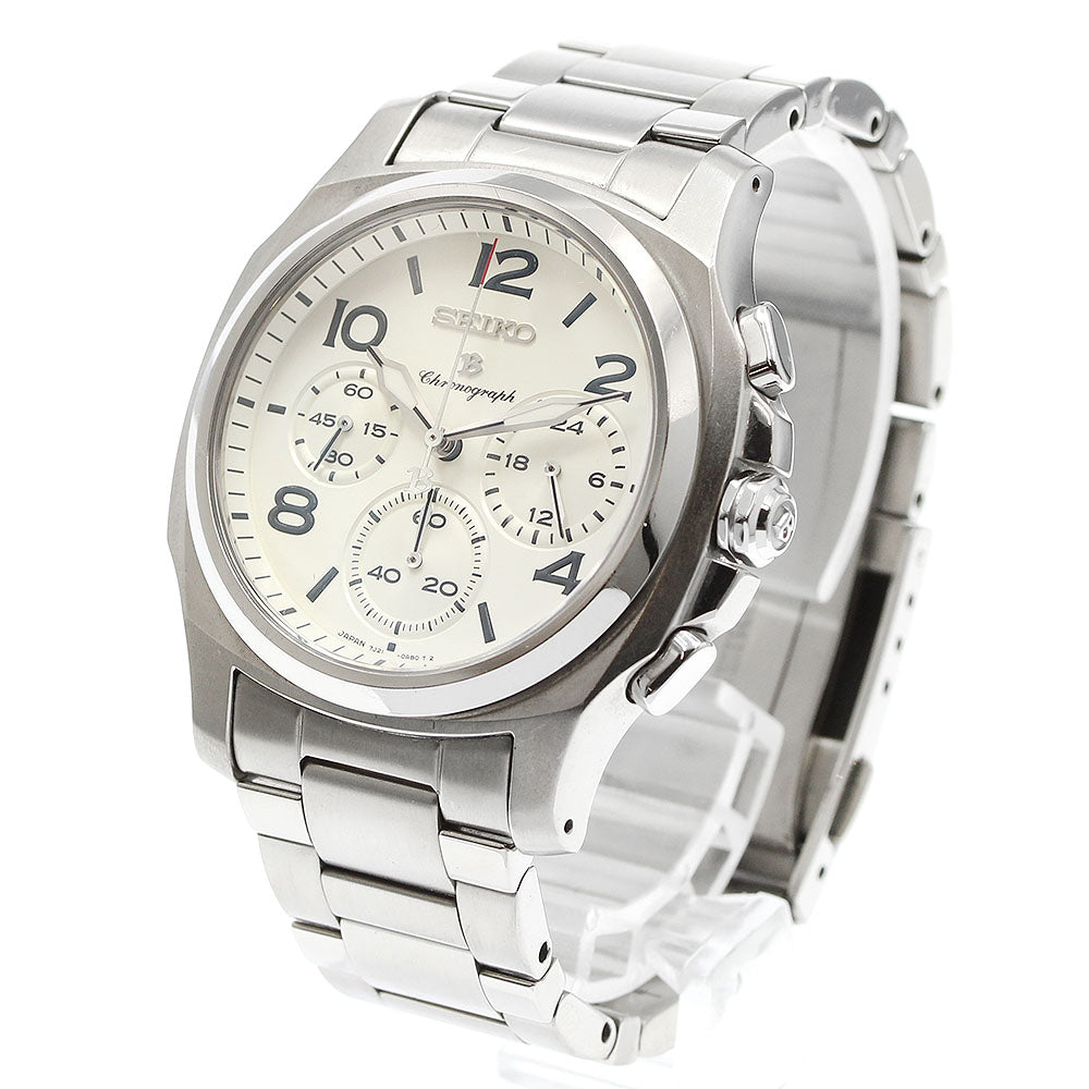 SEIKO SAGJ003/7J21-0AA0 Brightz Chronograph Quartz Men's Watch (with box)