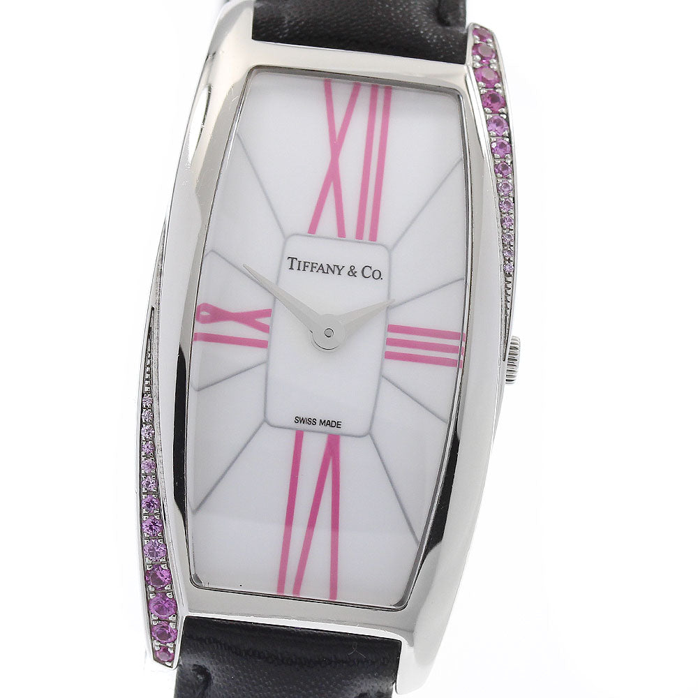 TIFFANY&Co. Z6401.10.10I29A48I Gemea Pink Sapphire Bezel Quartz Ladies Watch