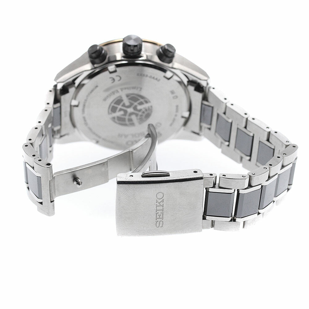 SEIKO SBXC007/5X53-0AA0 Astron Shohei Ohtani Model 2018 Day-Date Solar Radio-Controlled Men's Watch (Comes with Box and Warranty)