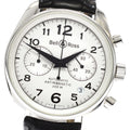 Bell & Ross 130 Chronograph Date Automatic Men's Watch with Warranty