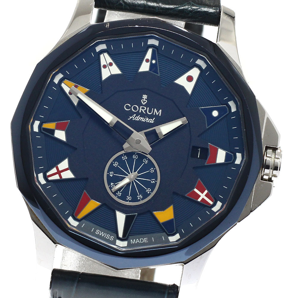 CORUM 395.113.20/0F03 AB50 Admiral Legend 42 Small Seconds Date Automatic Men's Watch (with box and warranty)