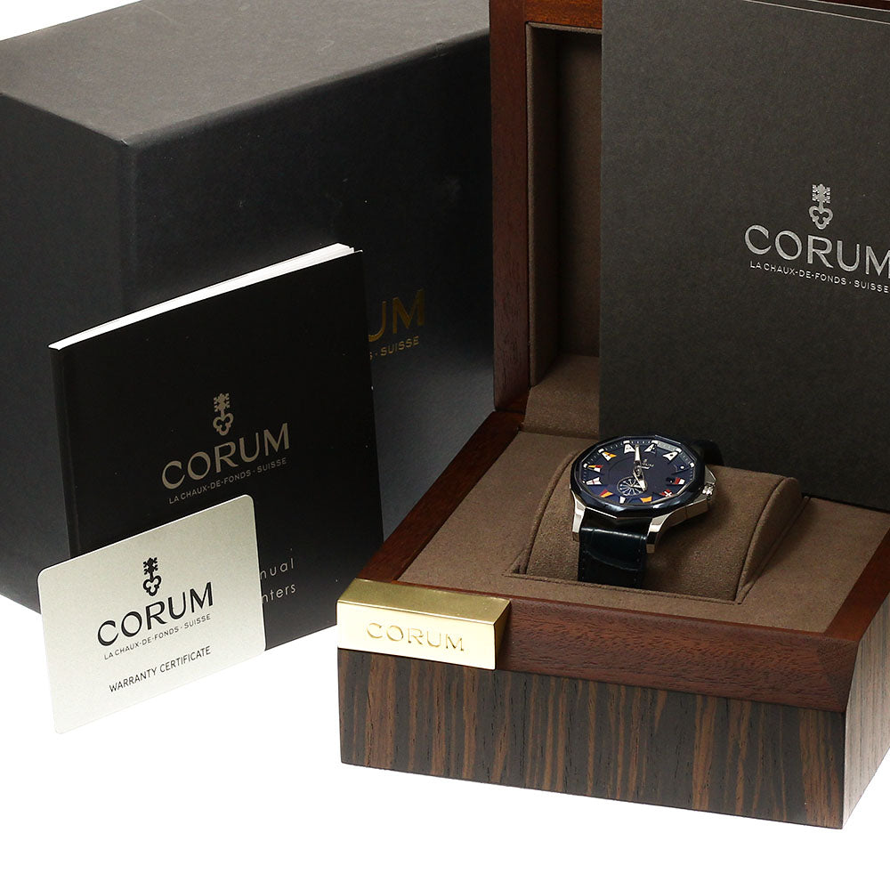 CORUM 395.113.20/0F03 AB50 Admiral Legend 42 Small Seconds Date Automatic Men's Watch (with box and warranty)
