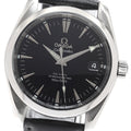 OMEGA 2504.50 Seamaster Aqua Terra Date Co-Axial Chronometer Automatic Boys' Watch with Warranty