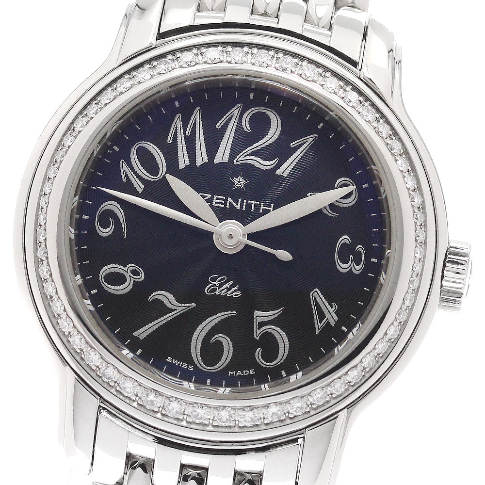 ZENITH 16.1220.67 Baby Star Diamond Bezel Automatic Women's Watch (Good Condition)