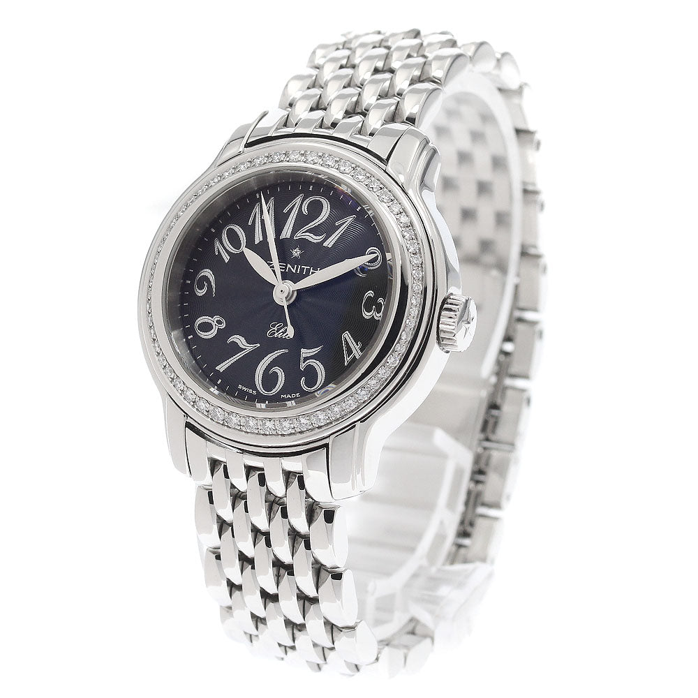 ZENITH 16.1220.67 Baby Star Diamond Bezel Automatic Women's Watch (Good Condition)