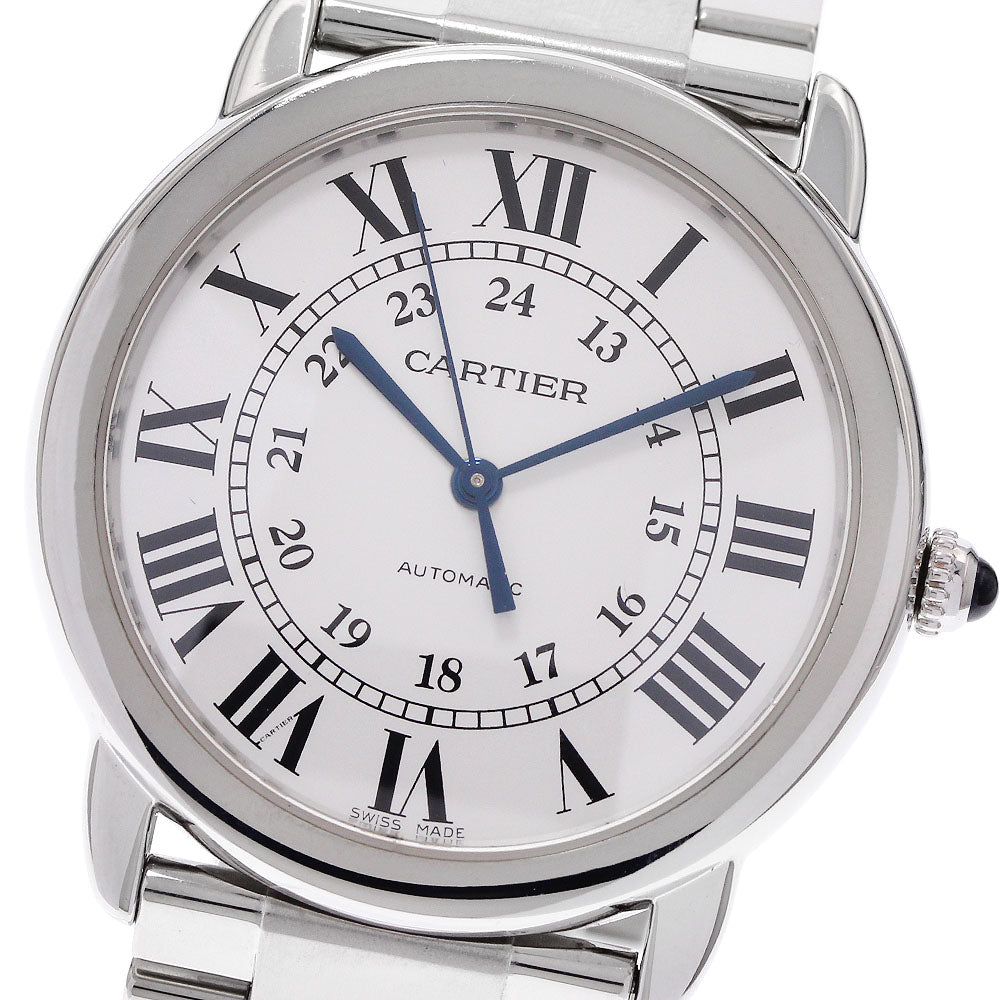 CARTIER WSRN0012 Ronde Solo Automatic Men's Watch with Warranty