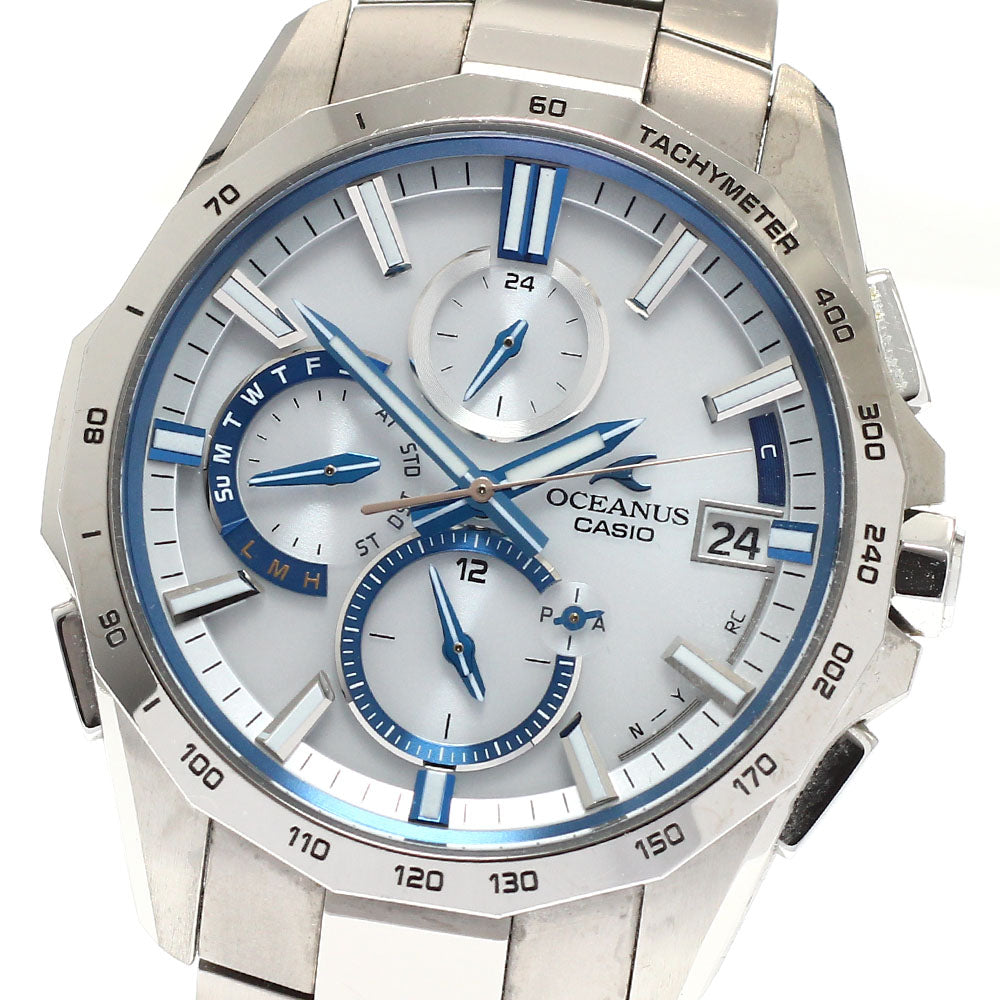 CASIO OCW-S4000F-7AJF Oceanus Manta Solar Radio-Controlled Men's Watch (with box and warranty)