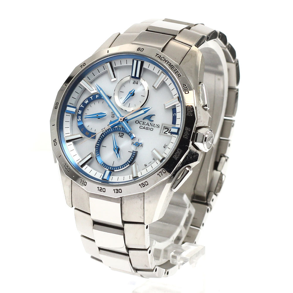 CASIO OCW-S4000F-7AJF Oceanus Manta Solar Radio-Controlled Men's Watch (with box and warranty)