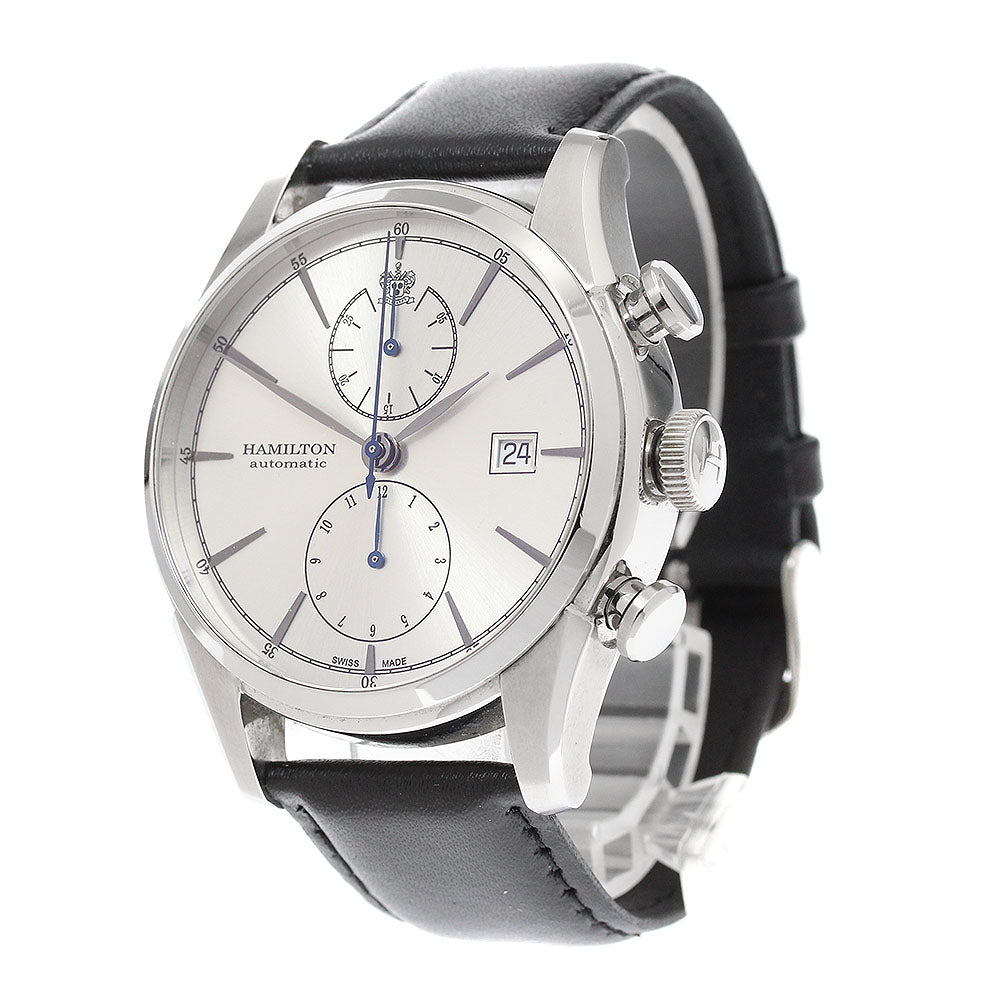 HAMILTON H324160 Jazzmaster Spirit of Liberty Chronograph Automatic Men's Watch (Good Condition)