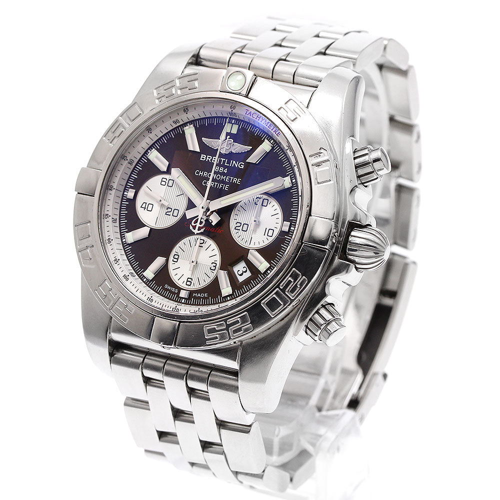 BREITLING AB0110/A011Q75PA Chronomat 44 Chronograph Automatic Men's Watch with Warranty