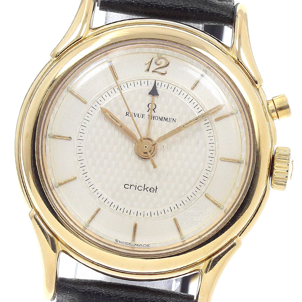 REVUE THOMMEN 8022001 Cricket Alarm Hand-wound Men's Watch