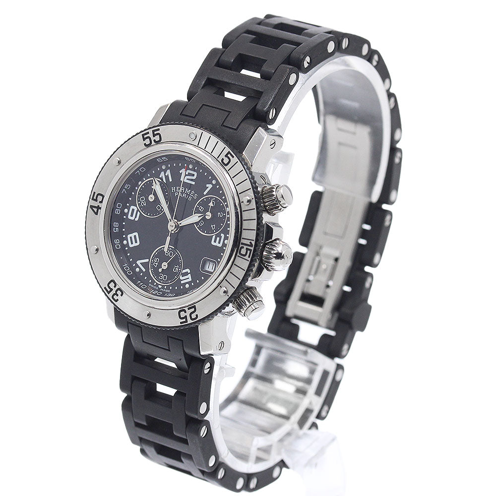 HERMES CL2.315 Clipper Diver Chronograph Quartz Women's Watch