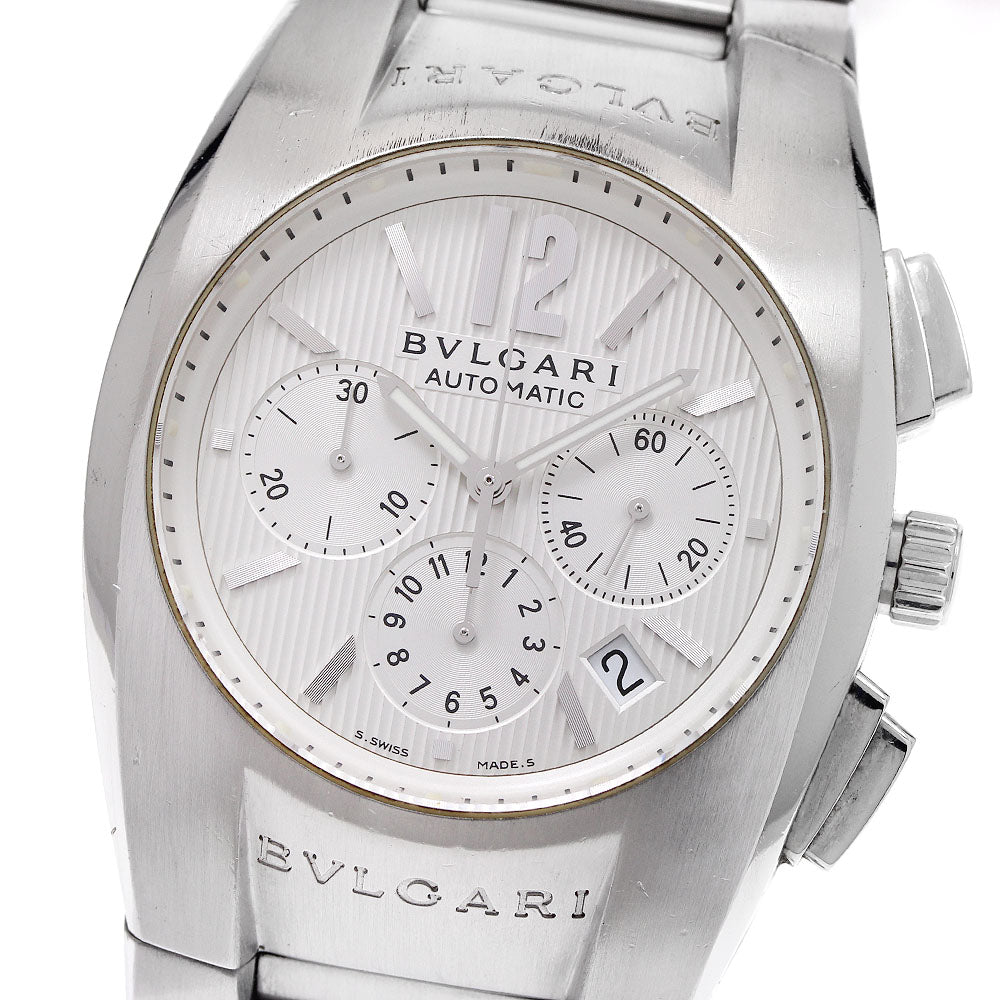BVLGARI EG40SCH Ergon Chronograph Automatic Men's Watch with Box and Warranty Card