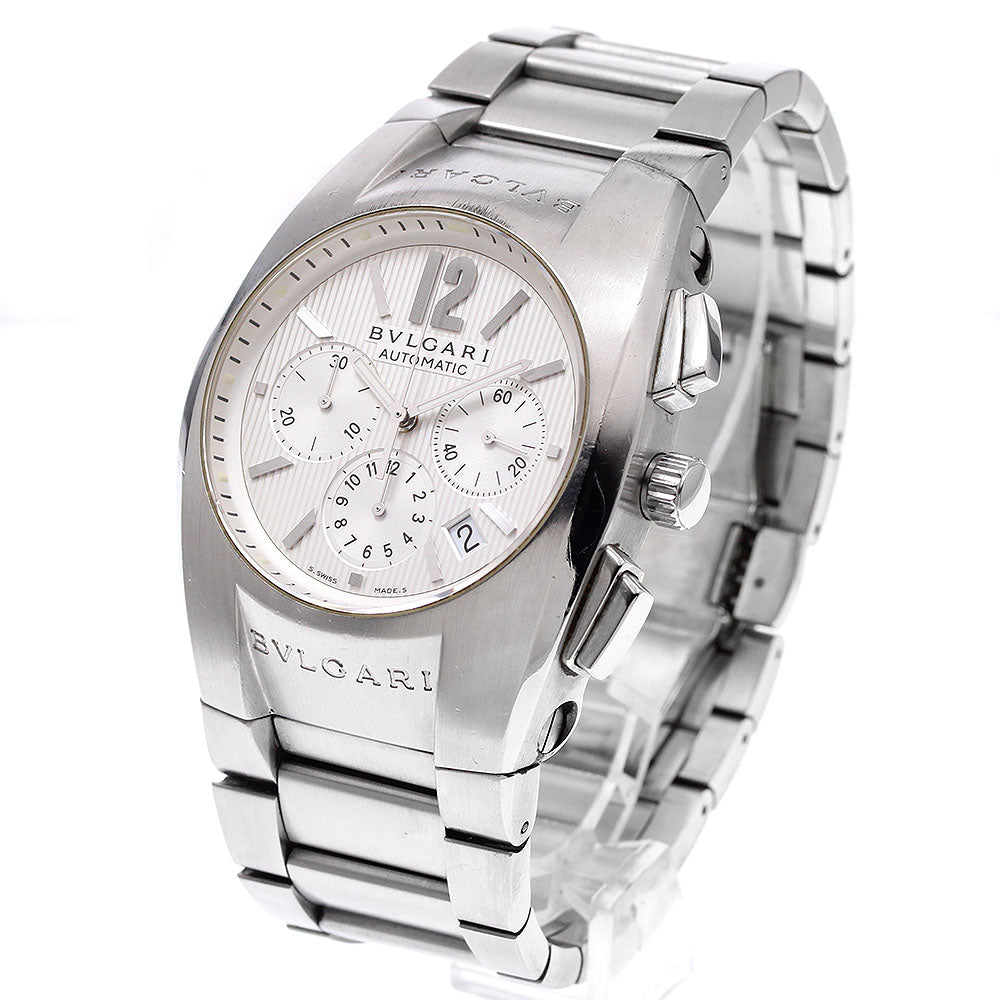 BVLGARI EG40SCH Ergon Chronograph Automatic Men's Watch with Box and Warranty Card