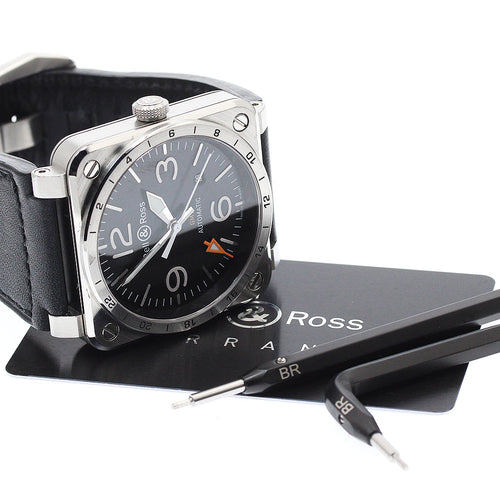 Bell & Ross BR03-93-S BR03 GMT Date Automatic Men's Watch with Warranty
