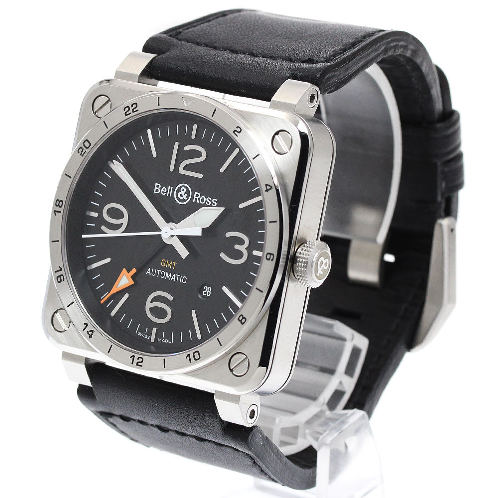 Bell & Ross BR03-93-S BR03 GMT Date Automatic Men's Watch with Warranty