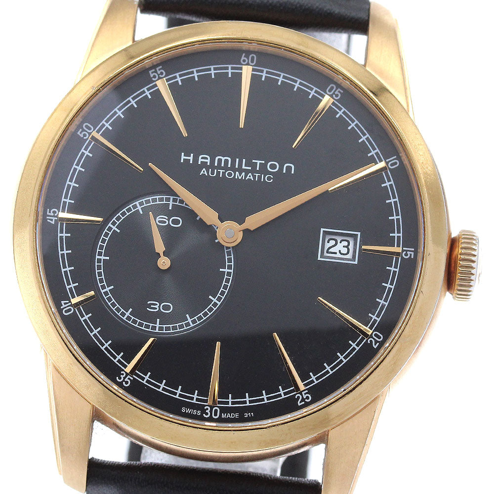 HAMILTON H405450 Railroad Date Small Seconds Automatic Men's Watch