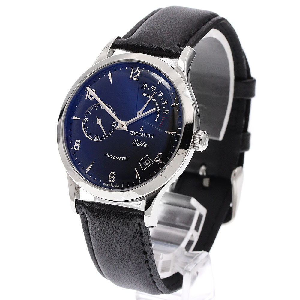 ZENITH 03.1125.685/21.C490 Class Elite Reserve de Marche Date Automatic Men's Watch with Inner Box and Warranty Card